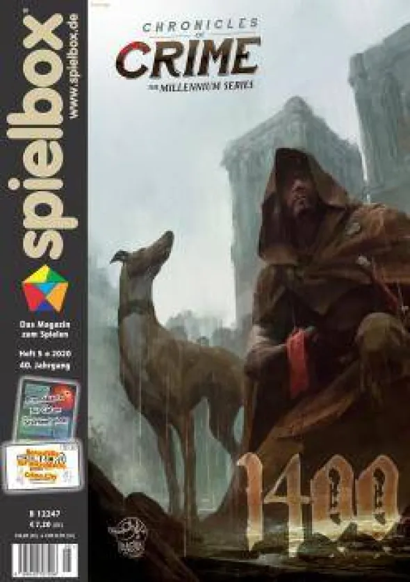 spielbox 2020 Heft 5 (inkl. Promokarte Sternenfahrer von Catan u. Bonusfälle für MicroMacro)