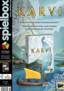 spielbox 2023 Heft 6 (inkl. Promokarte für Black Rose Wars)