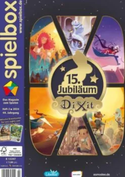 spielbox 2024 Heft 2 (inkl. Promos für Lost Lights und Terraforming Mars)