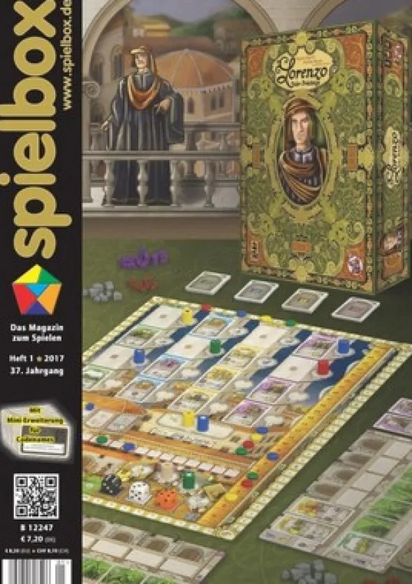 spielbox 2017 Heft 1 (Mini-Erw. für Codenames)