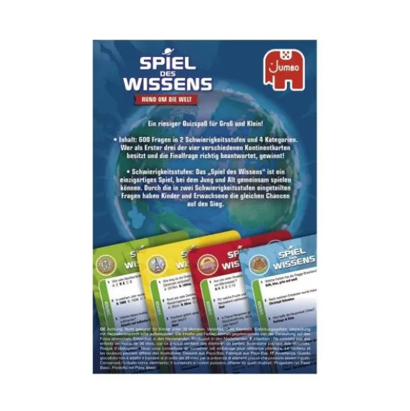 Spiel des Wissens: Rund um die Welt Kartenspiel