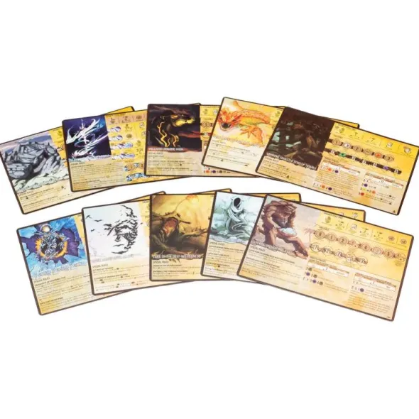 Spirit Island Jagged Earth Foil Panels (Erw.)