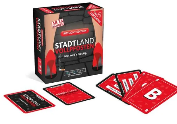STADT LAND VOLLPFOSTEN: Das Kartenspiel ? Rotlicht Edition