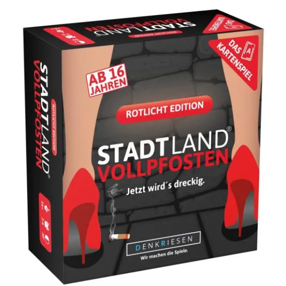 STADT LAND VOLLPFOSTEN: Das Kartenspiel ? Rotlicht Edition
