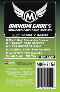 Standard North Sea Compatible Sleeves (100pcs) 54mm x 86mm - 7156
