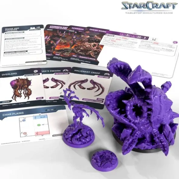 Starcraft: Kerrigan & Omega Worm (Primal Kerrigan ) - Zerg - Hero (Exp.) (engl.)