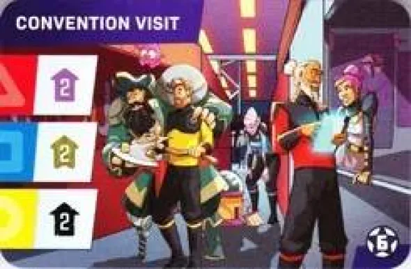 Starship Captains Convention Visit Promo Card (Exp.) (engl.)