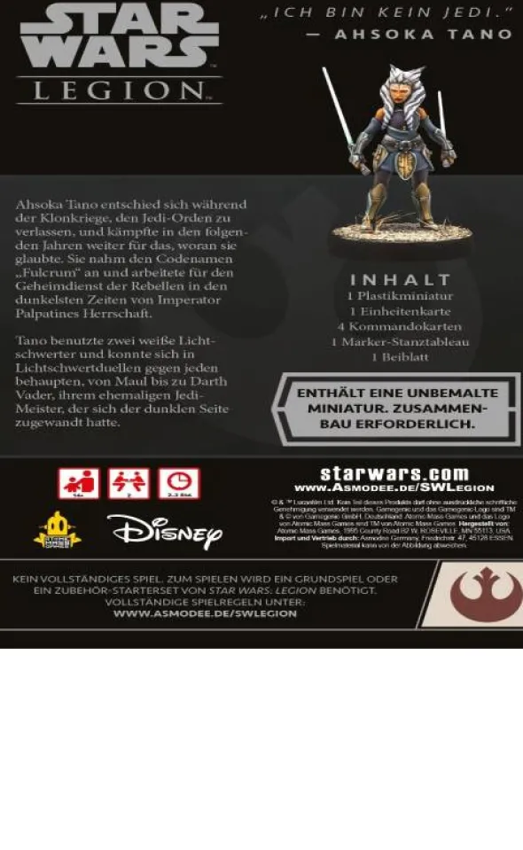 Star Wars: Legion - Ahsoka Tano (Erw.)