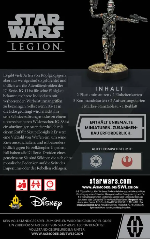 Star Wars: Legion – Attentäterdroiden der IG-Serie (Erw.)