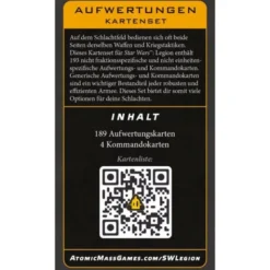 Star Wars: Legion - Aufwertungen Kartenset (Erw.)