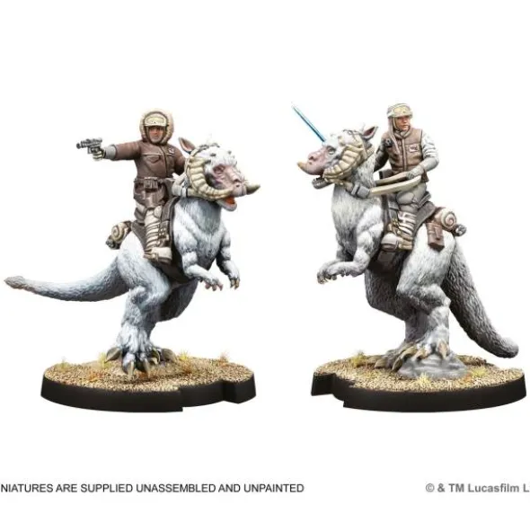 Star Wars: Legion - Captain Solo & Commander Skywalker on Tauntauns (Erw.)