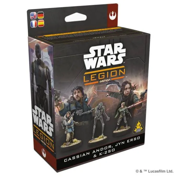 Star Wars: Legion - Cassian Andor, Jyn Erso & K-2SO (Erw.)