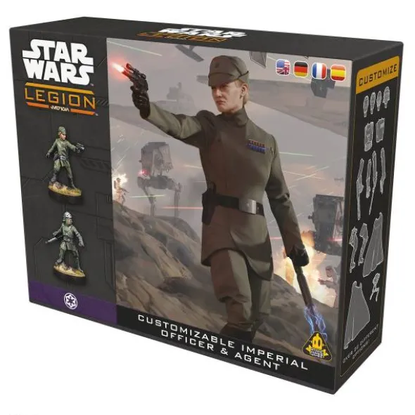 Star Wars: Legion - Customizable Imperial Officer & Agent (Erw.) (international)