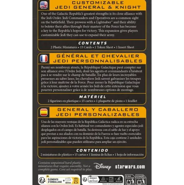 Star Wars: Legion - Customizable Jedi General & Knight (Erw.)