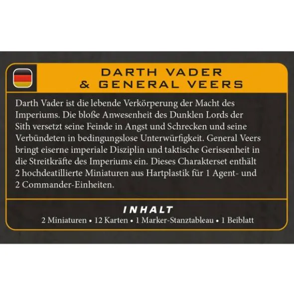 Star Wars: Legion - Darth Vader & General Veers (Erw.) (international)