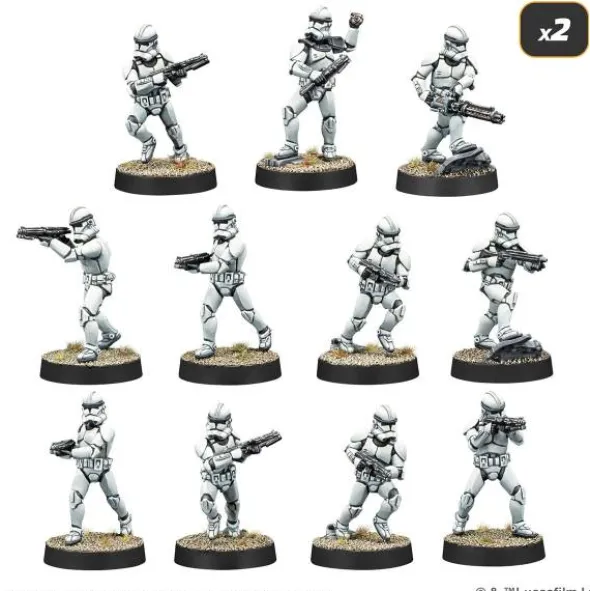 Star Wars: Legion - Galactic Republic Starter Set (Erw.)