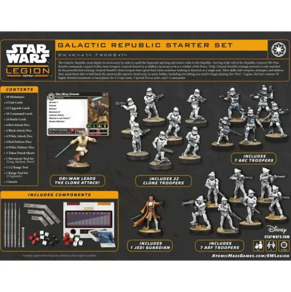 Star Wars: Legion - Galactic Republic Starter Set (Erw.)