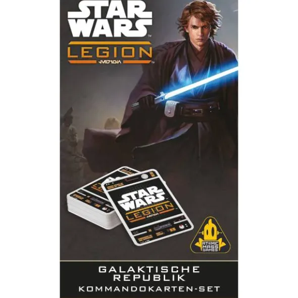 Star Wars: Legion - Galaktische Republik Kommandokarten-Set (Erw.)