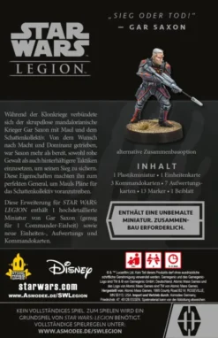 Star Wars: Legion – Gar Saxon (Erw.)
