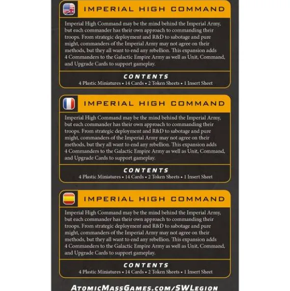 Star Wars: Legion - Imperial High Command (Erw.)