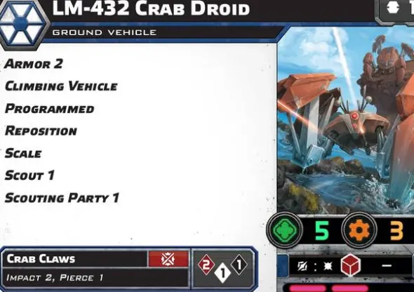 Star Wars: Legion - LM-432 Crab Droids (Erw.)