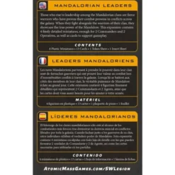Star Wars: Legion - Mandalorian Leaders