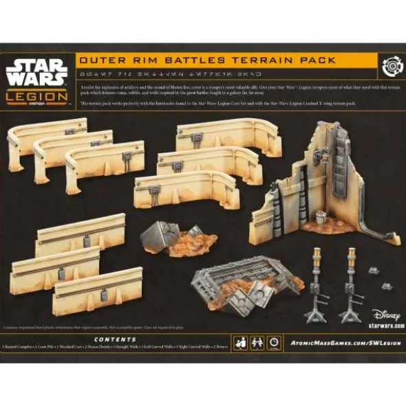 Star Wars: Legion - Outer Rim Battles Terrain Pack (Erw.)
