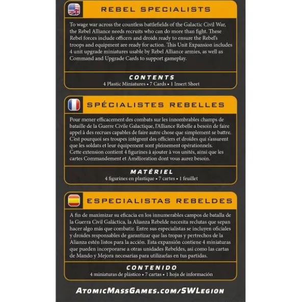 Star Wars: Legion - Rebel Specialists (Erw.)