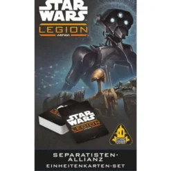 Star Wars: Legion - Separatisten-Allianz Einheitenkarten-Set (Erw.)