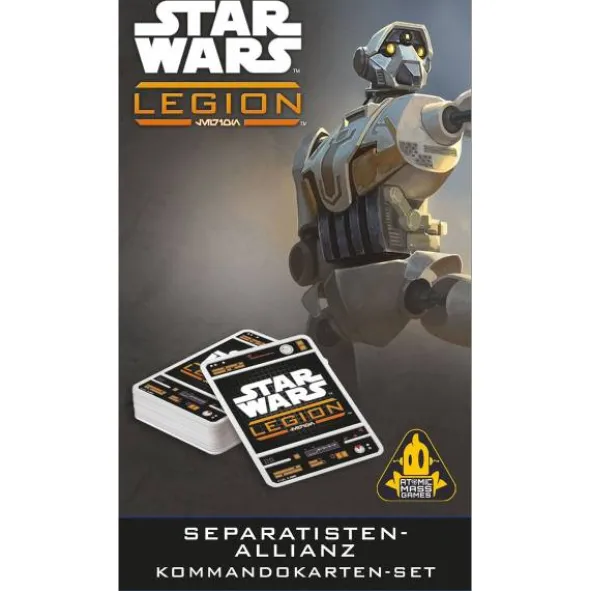 Star Wars: Legion - Separatisten-Allianz Kommandokarten-Set (Erw.)