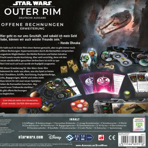 Star Wars: Outer Rim – Offene Rechnungen (Erw.)