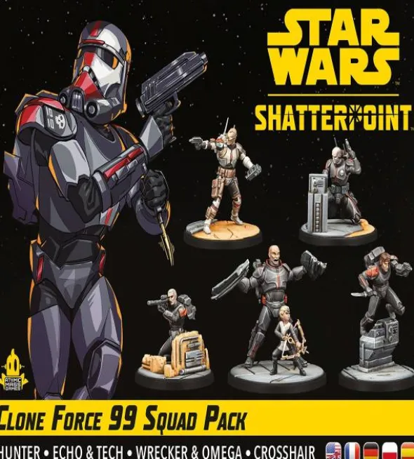 Star Wars: Shatterpoint - Clone Force 99 Squad Pack (Erw.)