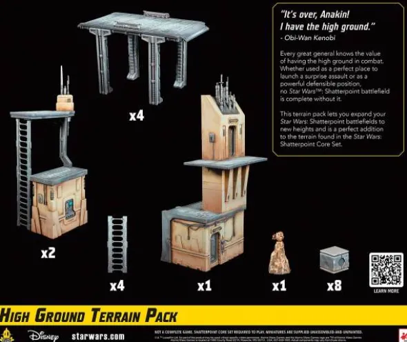 Star Wars: Shatterpoint - High Ground Terrain Pack (Geländeset „Neue Höhen”)