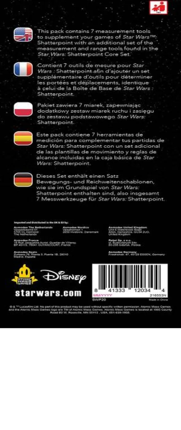 Star Wars: Shatterpoint - Measurement Tools (Erw.)
