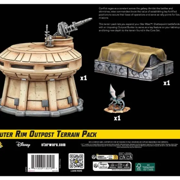 Star Wars: Shatterpoint - Outer Rim Outpost Terrain Pack (Erw.)