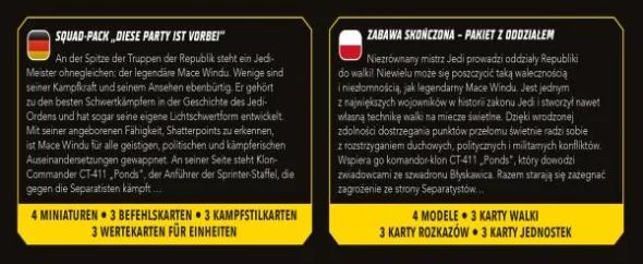 Star Wars: Shatterpoint - This Party‘s Over Squad Pack (Erw.) (deutsch/engl.)