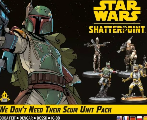 Star Wars: Shatterpoint - We Don’t Need Their Scum Squad Pack (Erw.)