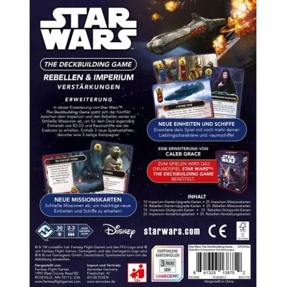 Star Wars: The Deckbuilding Game - Rebellen & Imperium Verstärkungen (Erw.)