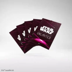 Star Wars: Unlimited Art Sleeves - Card Back Magenta