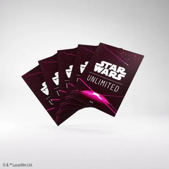 Star Wars: Unlimited Art Sleeves - Card Back Magenta