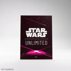 Star Wars: Unlimited Art Sleeves - Card Back Magenta