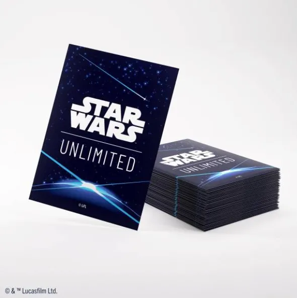 Star Wars: Unlimited Art Sleeves - Space Blue (Einzelartikel)