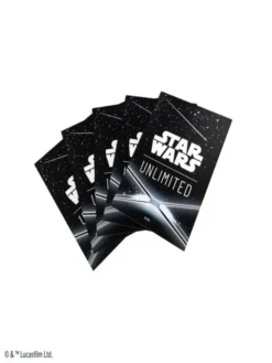 Star Wars: Unlimited Art Sleeves - Card Back Black