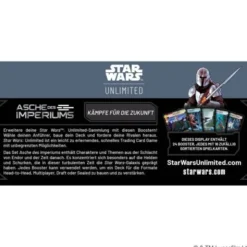 Star Wars: Unlimited - Asche des Imperiums (Booster-Display)