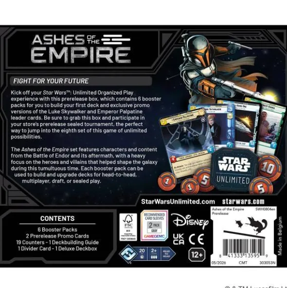 Star Wars: Unlimited - Ashes of the Empire (Prerelease Box) (engl.)