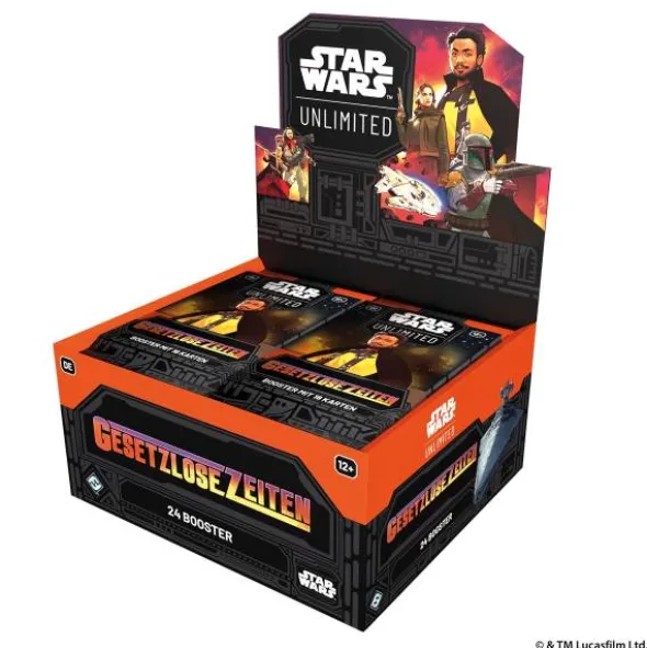 Star Wars: Unlimited - Gesetzlose Zeiten (Booster-Display)