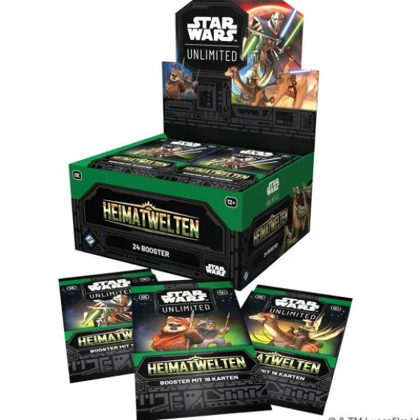 Star Wars: Unlimited - Heimatwelten (Booster-Display)