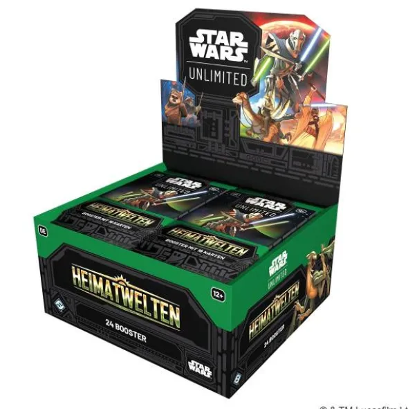 Star Wars: Unlimited - Heimatwelten (Booster-Display)