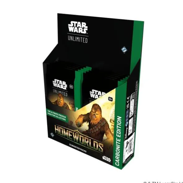 Star Wars: Unlimited - Homeworlds (Carbonite Booster Display) (engl.)