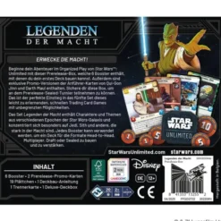 Star Wars: Unlimited - Legenden der Macht (Prerelease-Box)
